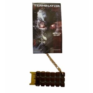 Terminator Brain Chip Keychain
